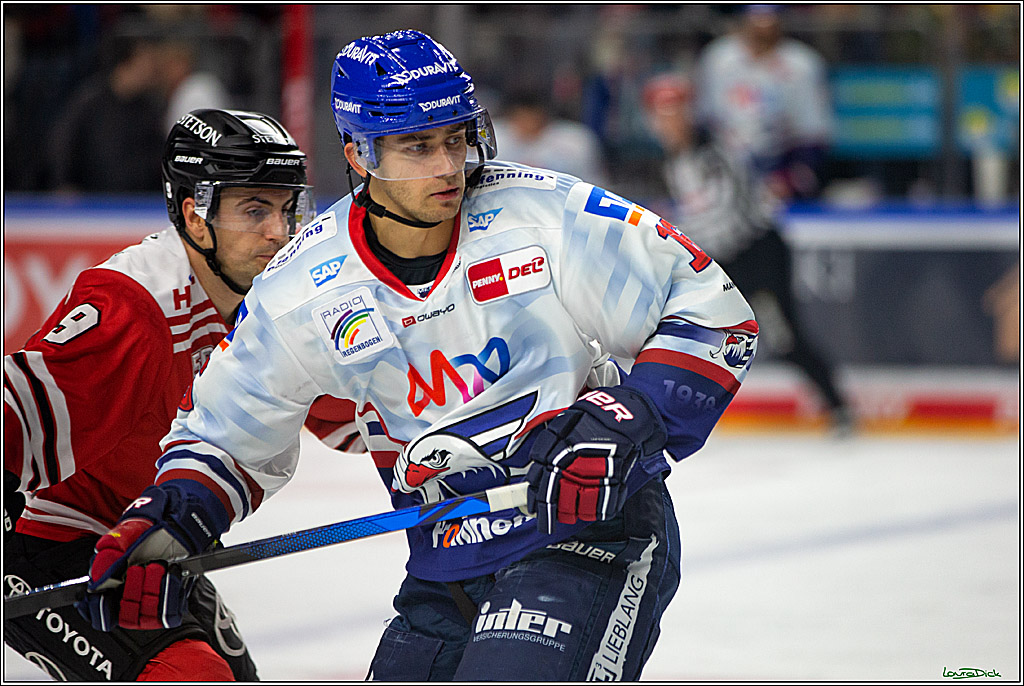 PENNY DEL; Koelner Haie- Adler Mannheim; Koeln, 04.11.2022